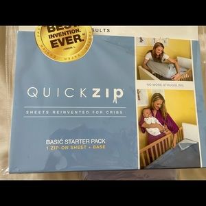 Crib Quick zip sheets